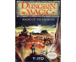 NES - Original Nintendo Dungeon Magic Pre-Played