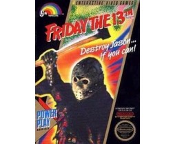NES - Original Nintendo Friday the 13th Pre-Played