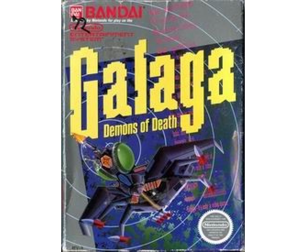 NES - Original Nintendo Galaga: Demons of Death Pre-Played