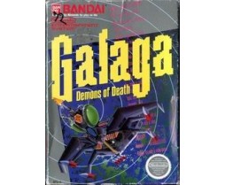 NES - Original Nintendo Galaga: Demons of Death Pre-Played