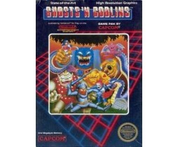 Authentic NES Ghosts and Goblins - Original Nintendo Ghosts N' Goblins - Game Only