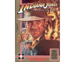 NES - Original Nintendo Indiana Jones and the Temple of Doom TENGEN Pre-Played