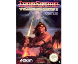 NES - Original Nintendo IronSword: Wizards & Warriors II Pre-Played