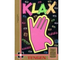 NES - Original Nintendo Klax Pre-Played TENGEN