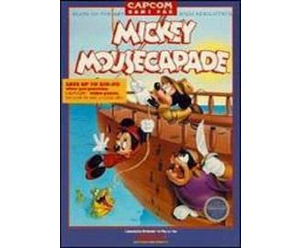 NES - Original Nintendo Mickey Mousecapade Pre-Played