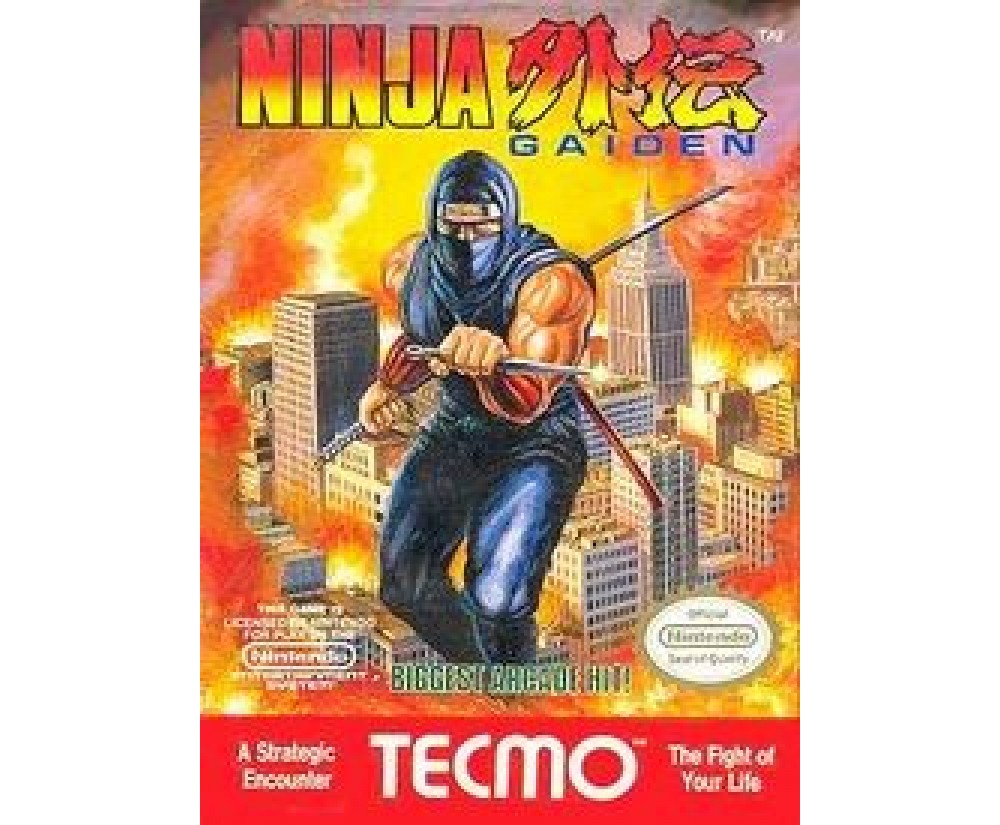 NES - Original Nintendo Ninja Gaiden Pre-Played
