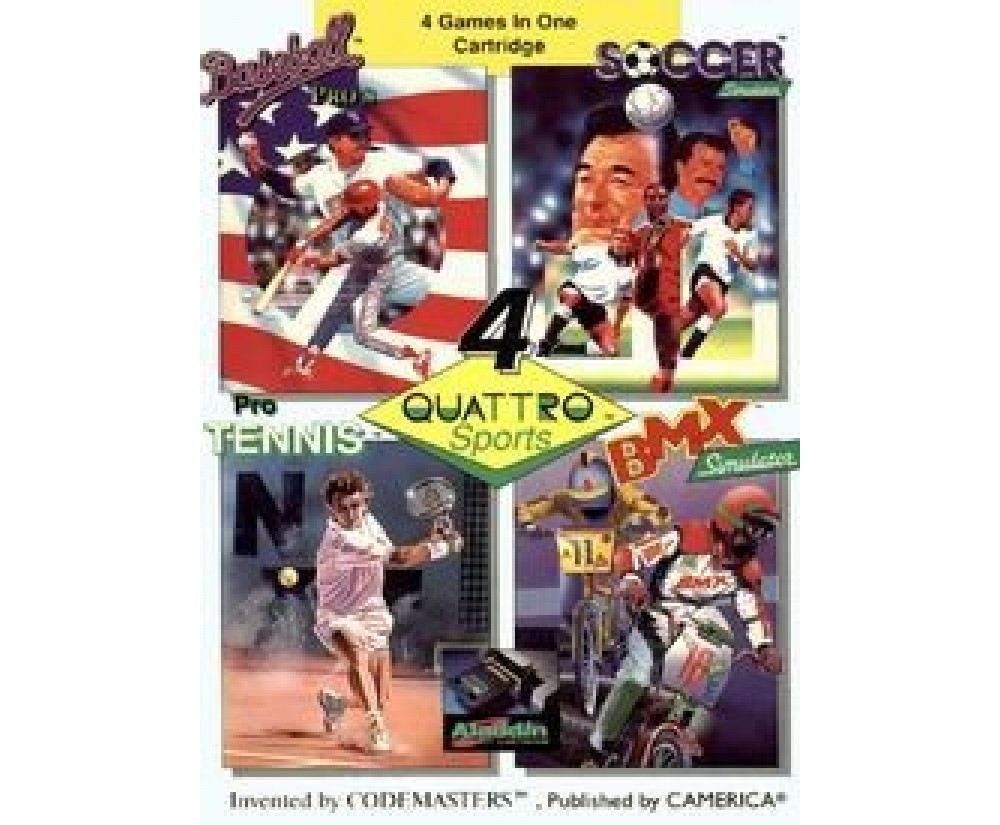 NES - Original Nintendo Quattro Sports Original Packaging Pre-Played