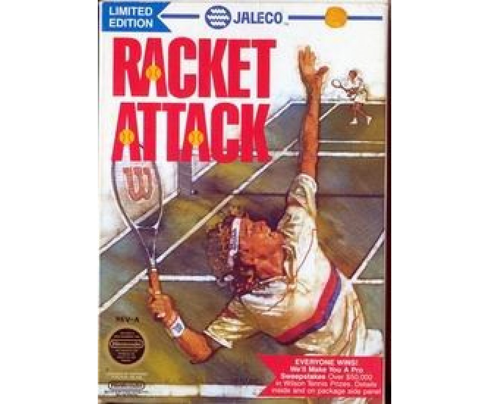 NES - Original Nintendo Racket Attack Pre-Played