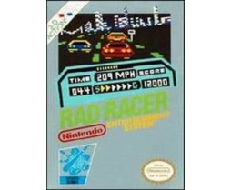 NES - Original Nintendo Rad Racer Pre-Played