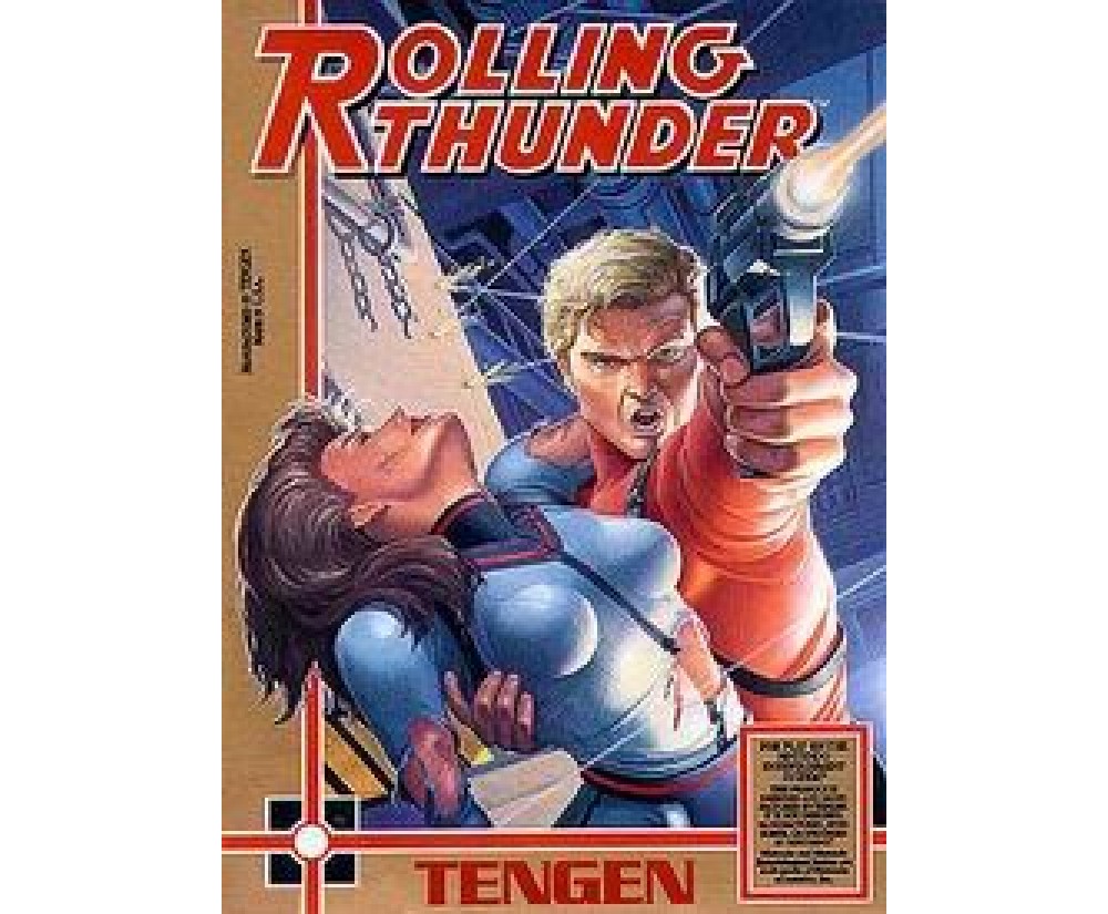 NES - Original Nintendo Rolling Thunder Pre-Played NES - Original Nintendo Rolling Thunder Pre-Played