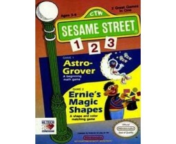 NES - Original Nintendo Sesame Street 123 Pre-Played