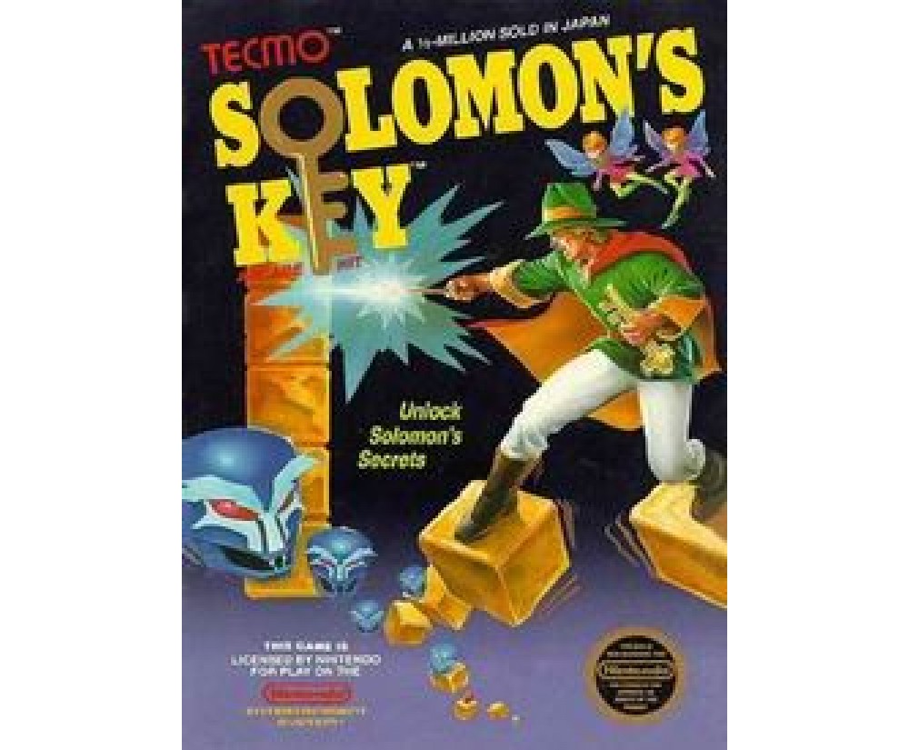 NES - Original Nintendo Solomon's Key (Cartridge Only)