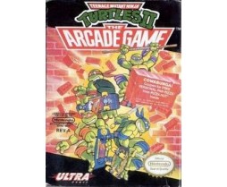 Original Nintendo Teenage Mutant Ninja Turtles 2: The Acrade Game Pre-Played