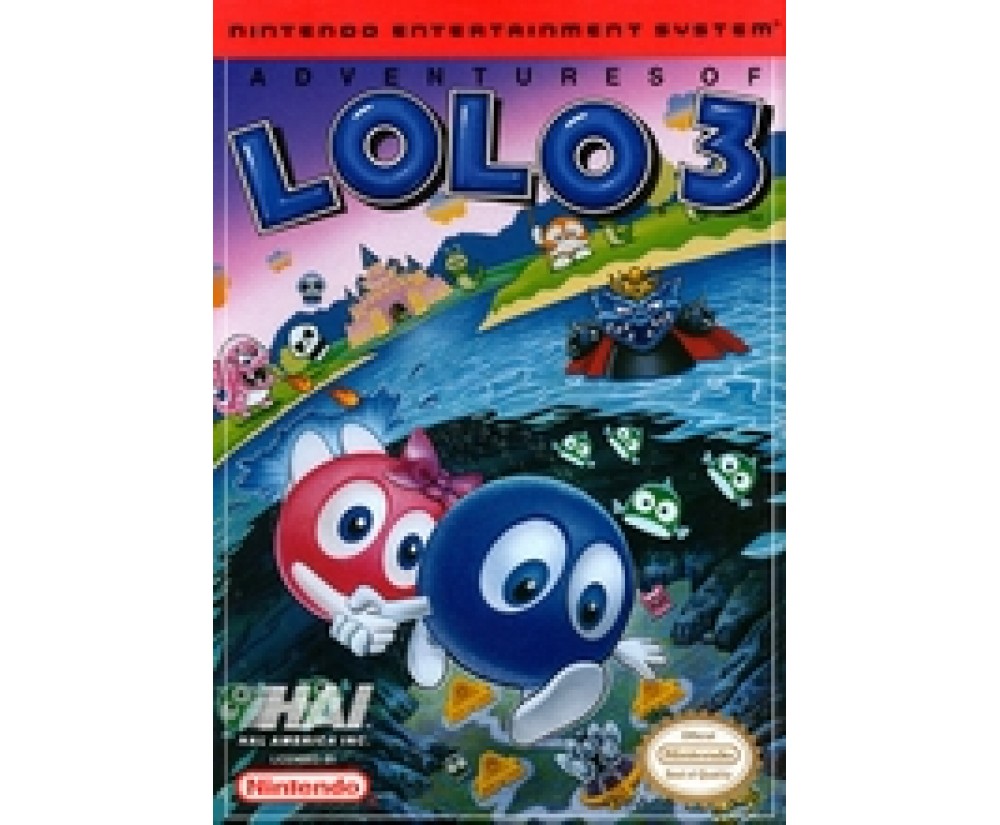 Preplayed - Original Nintendo Adventures of Lolo 3