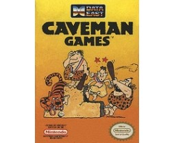 NES - Original Nintendo Caveman Games Pre-Played
