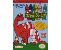NES - Original Nintendo Color A Dinosaur Pre-Played