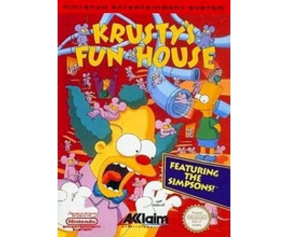 Preplayed - Original Nintendo Krusty's Fun House