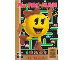 NES - Original Nintendo Ms Pacman (Tengen) Pre-Played