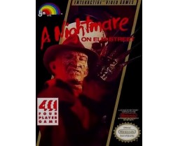 NES - Original Nintendo A Nightmare on Elm Street Pre-Played