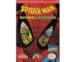 NES - Original Nintendo Spiderman Sinister Six Pre-Played