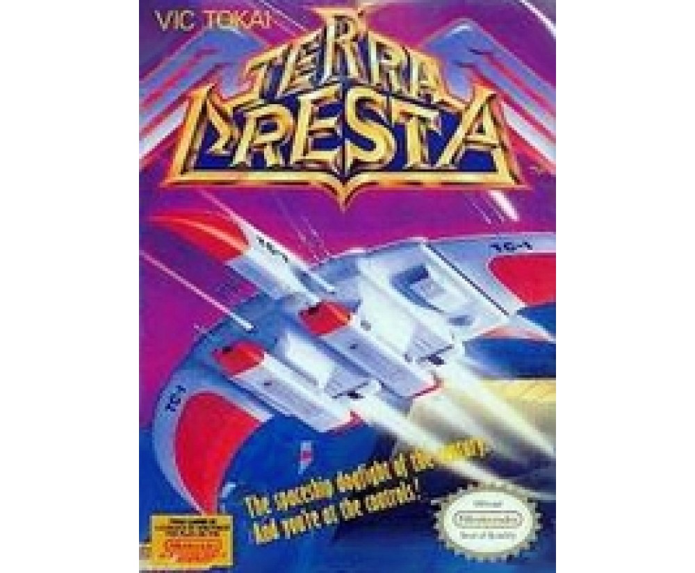 NES - Original Nintendo Terra Cresta Pre-Played
