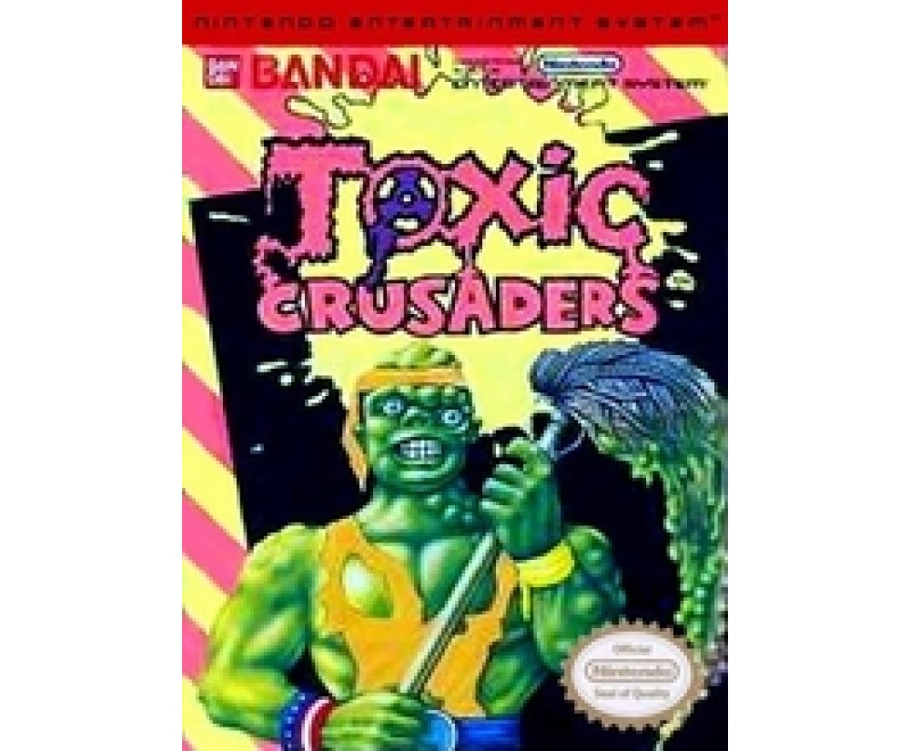 NES - Original Nintendo Toxic Crusaders Pre-Played