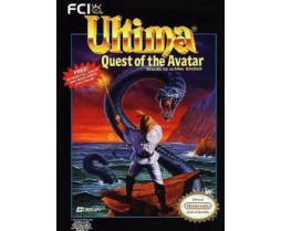NES - Ultima: Quest of the Avatar Complete in Original Packaging with Manual and Map