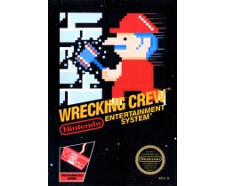 NES - Original Nintendo Wrecking Crew Pre-Played