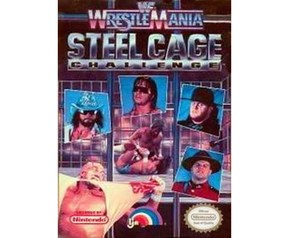 NES - Original Nintendo Wrestlemania Steel Cage Challenge