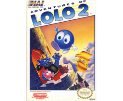 NES - Original Nintendo Adventures of Lolo 2 Pre-Played