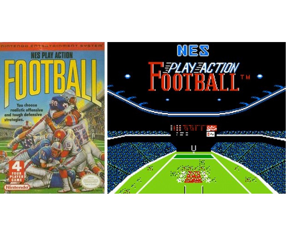 NES - Original Nintendo NES Play Action Football Pre-Played