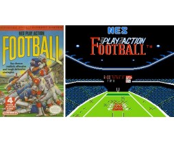 NES - Original Nintendo NES Play Action Football Pre-Played
