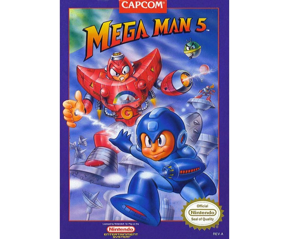 NES - Original Nintendo Mega Man 5 Pre-Played