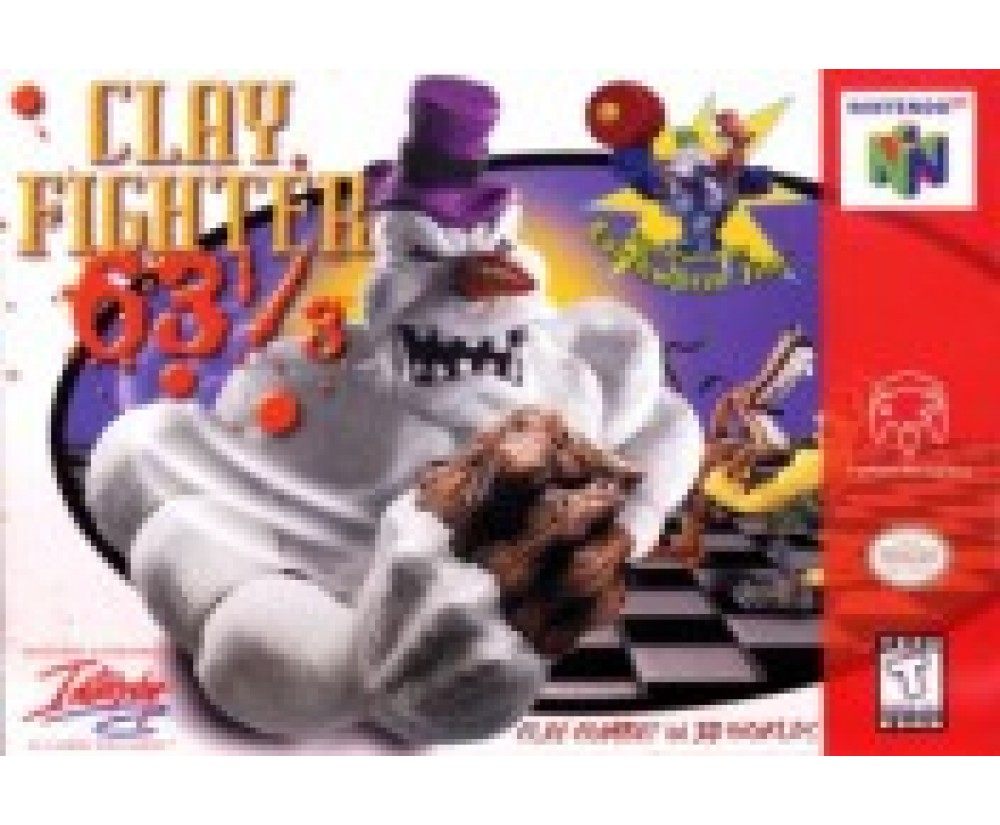 Nintendo 64 Clayfighter 63 1/3 (Pre-played) N64