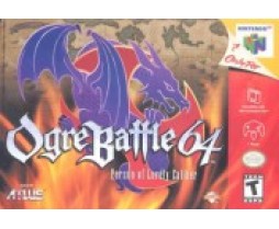 Ogre Battle N64 Nintendo 64 Ogre Battle 64: Person of Lordly Caliber Game Only - Retro Nintendo 64 Game Nintendo 64 Ogre Battle 64: Person of Lordly Caliber - Game Only
