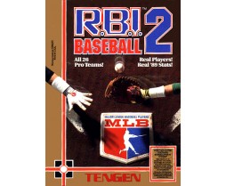 NES - Original Nintendo R.B.I. Baseball 2 Pre-Played
