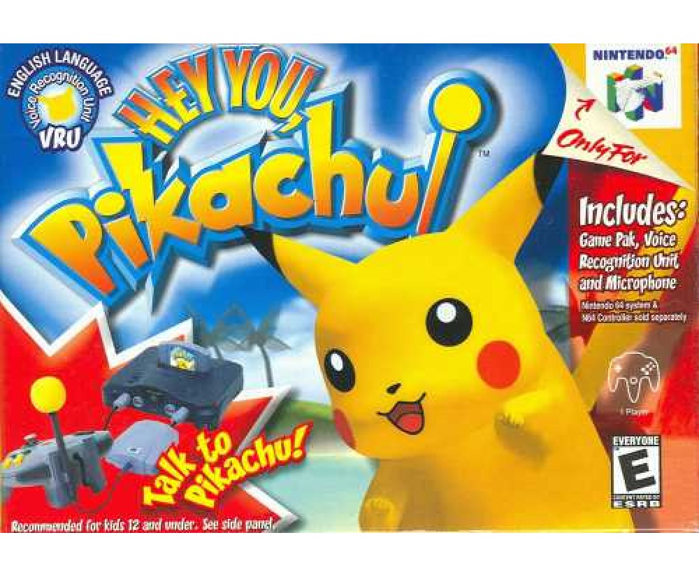 Nintendo 64 Hey You Pikachu (without reqired mic) (Cartridge Only)