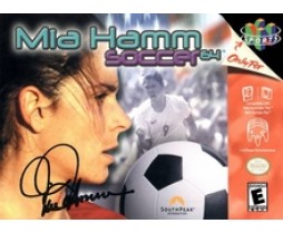 Nintendo 64 Mia Hamm Soccer 64 Pre-Played N64 - Nintendo 64 Mia Hamm Soccer 64 (Pre-Played) N64 for Retro Nintendo 64