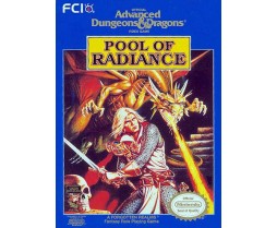 Nintendo NES Advanced Dungeons And Dragons Pool of Radiance (Cartridge Only)