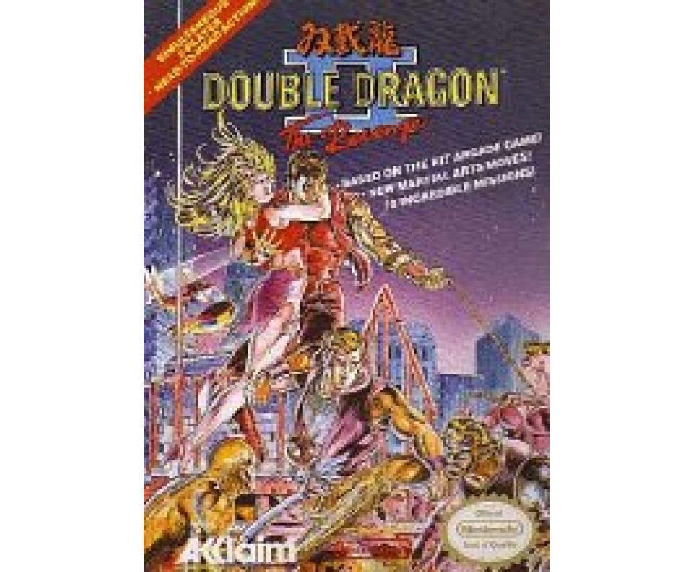 Nintendo Nes Double Dragon II (cartridge Only) Nintendo Nes Double Dragon II (cartridge Only)