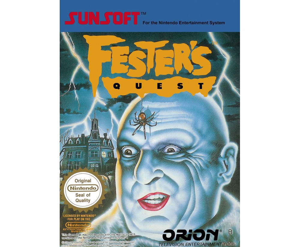 Nintendo Nes Festers Quest (cartridge Only)
