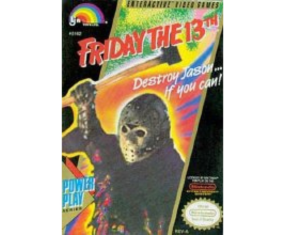 023582051628 - Nintendo Nes Friday The 13th (cartridge Only)