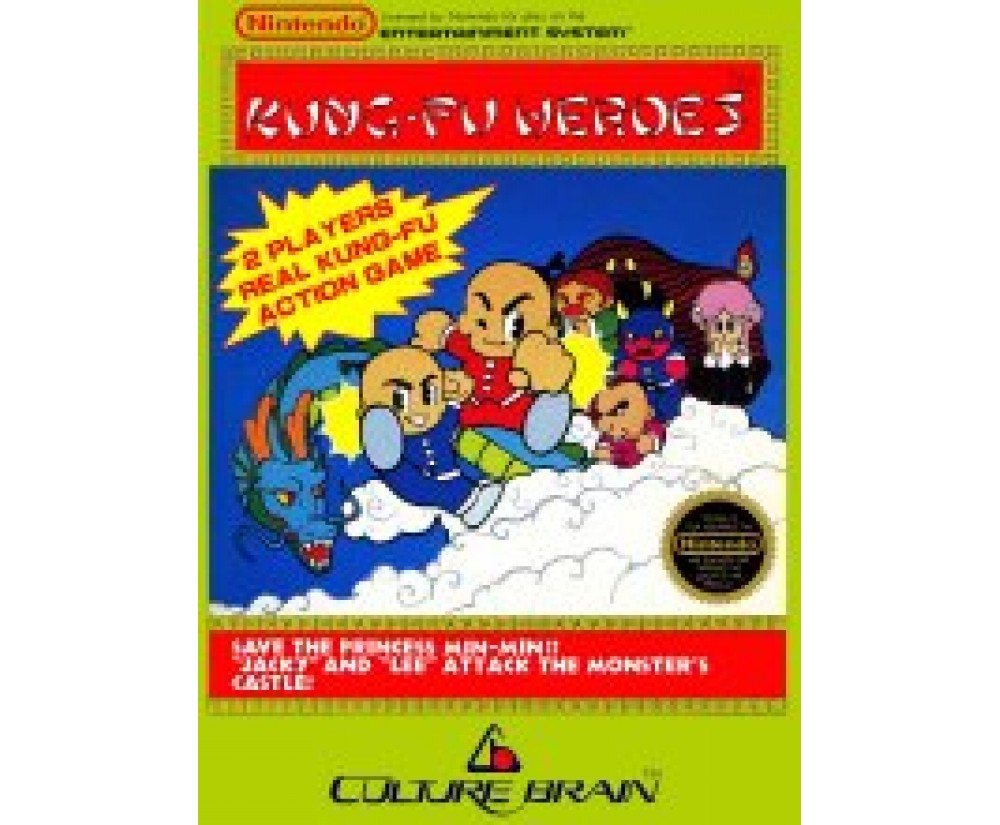 047743890017 - Nintendo Nes Kung Fu Heroes (cartridge Only)