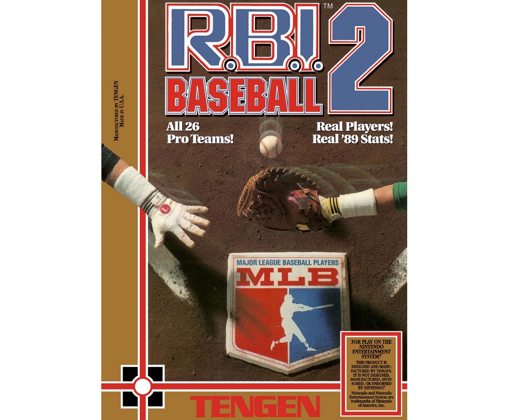 031763022121 - Nintendo Nes Rbi Baseball 2 (cartridge Only)
