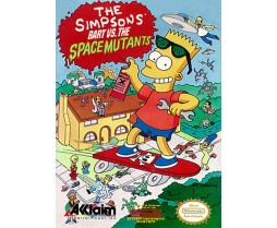 Nintendo NES Simpsons Bart Vs The Space Mutants (Cartridge Only)