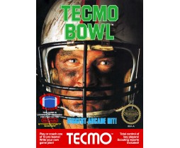 Cart - Original Nintendo Nes Tecmo Bowl