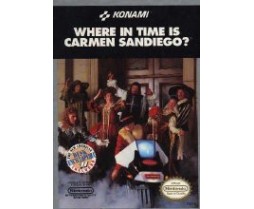 Nintendo Nes Where In Time Is Carmen San Diego (cartridge Only)