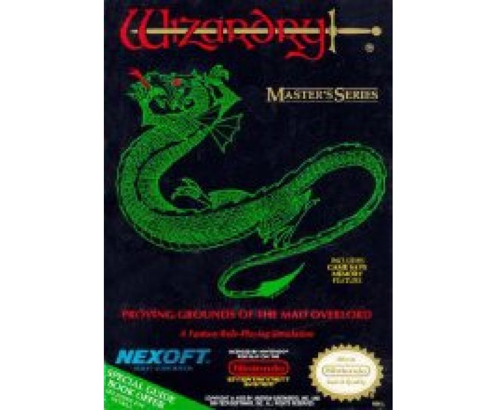 093992010256 - Nintendo Nes Wizardry (cartridge Only) 093992010256 - Nintendo Nes Wizardry (cartridge Only)