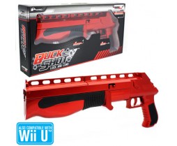 Nintendo Wii Buckshot Shotgun Red Pump Action Rifle