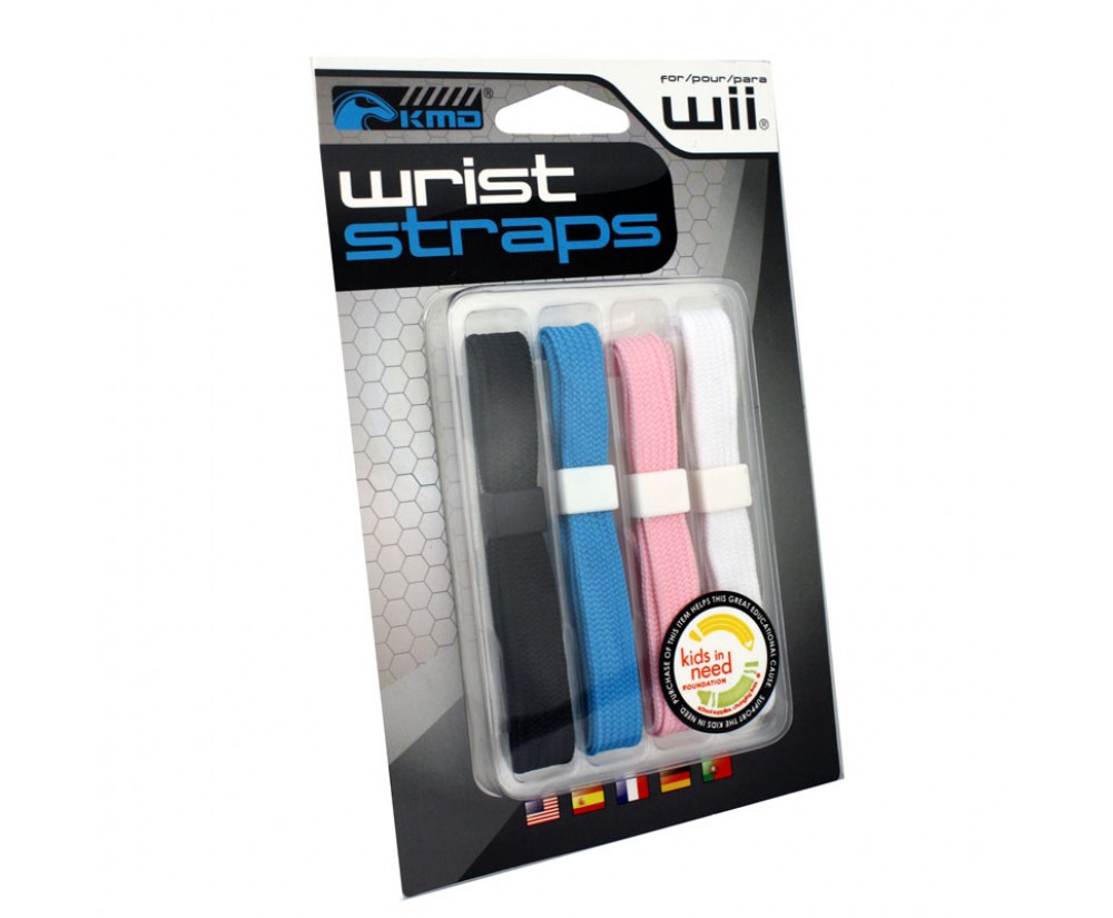 Nintendo Wii Wrist Straps Quad Pack